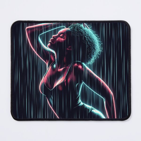 Item preview, Ebony Swimmer - Rainy Night in the City 04 designed and sold by MyEbonyYou.
