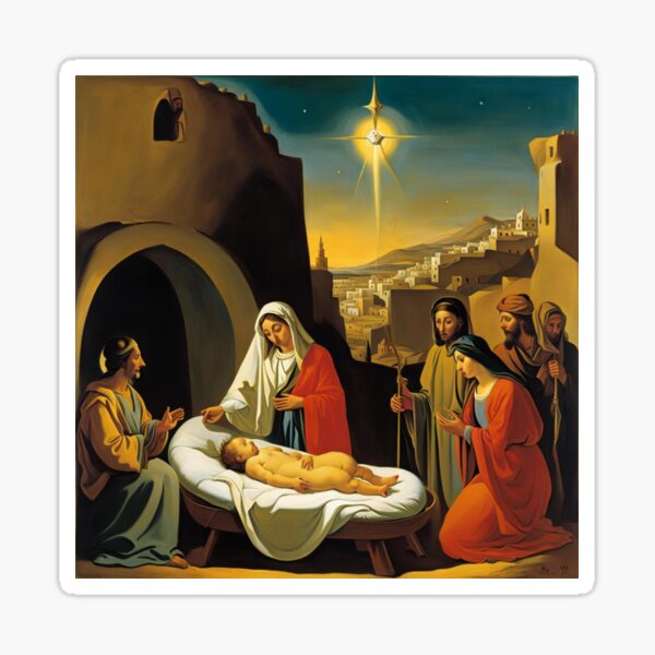 Item preview, The Heartwarming Tale of the Nativity designed and sold by Owl-o-the-wisp.