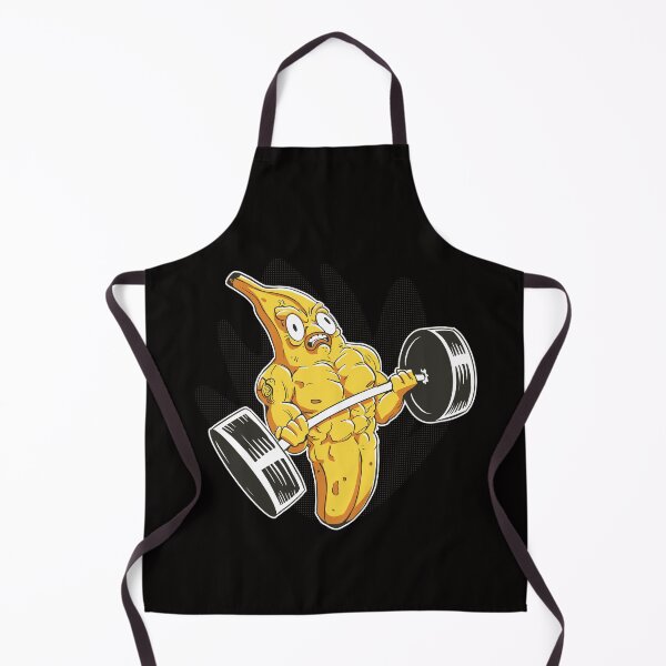Item preview, Bodybuilder Banana Lifting Weights Funny Bodybuilding designed and sold by DrawHandArt.