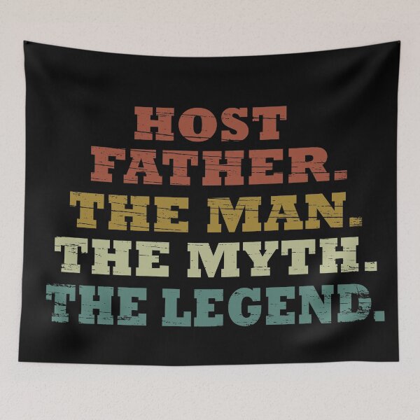 Item preview, Best Host Dad father man myth legend funny profession job joke designed and sold by Alexaltay.