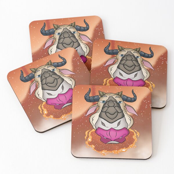 Item preview, Magic Lava Buffalo Face with Space Water designed and sold by BuffaloEmpire.