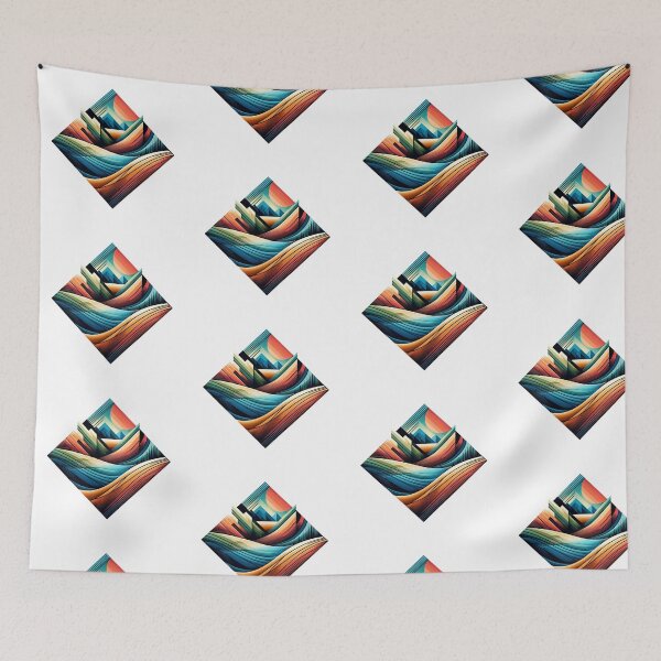 Item preview, Sunset Glow - CosmicDreamscapes Collection designed and sold by PixeLoomshop.