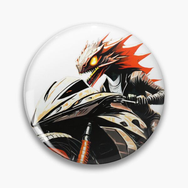Item preview, Dragon in Attire racing a Supersport Motorcycle designed and sold by BADESIGNZZ.