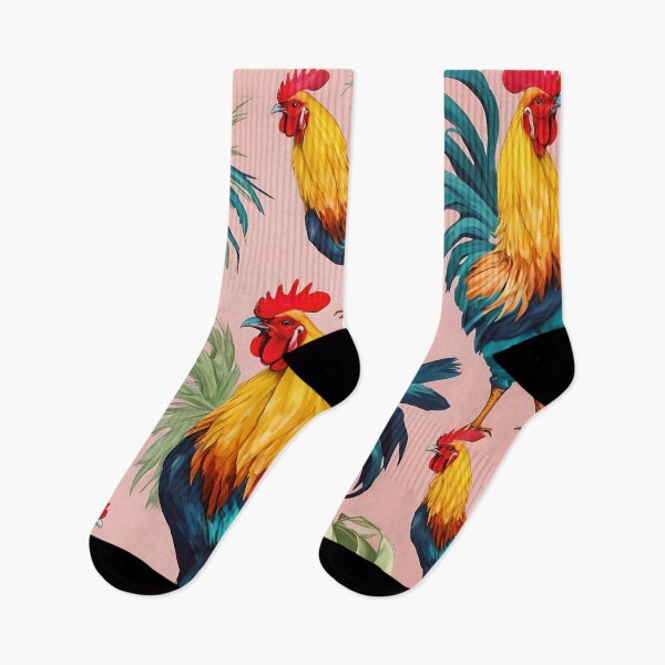 Item preview, Roosters with ears of corn. designed and sold by Ciervo Primavera.