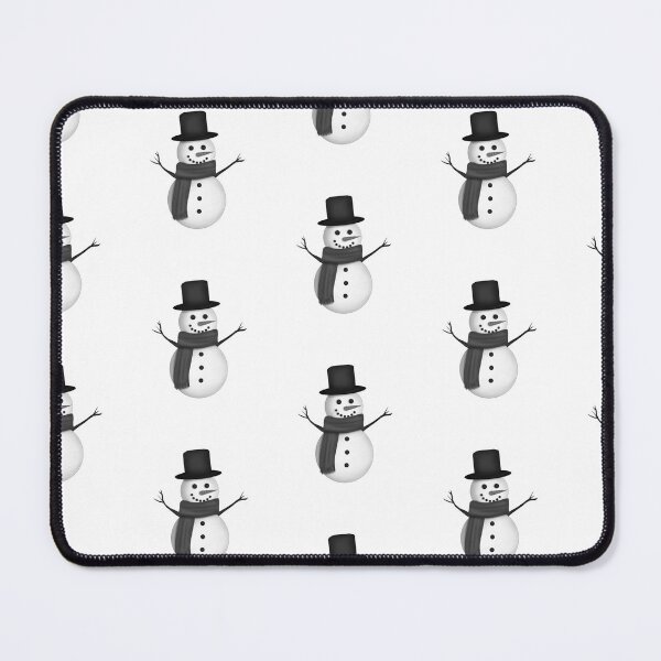 Item preview, Christmas Snowman Topper (Black and white) designed and sold by Leeh-designs.