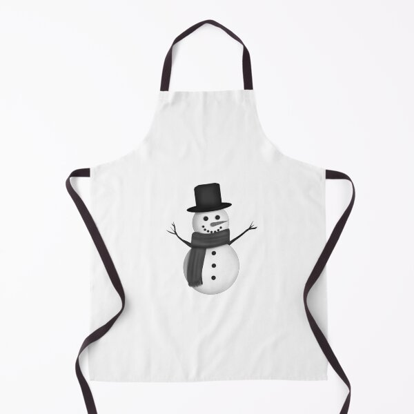 Item preview, Christmas Snowman Topper (Black and white) designed and sold by Leeh-designs.