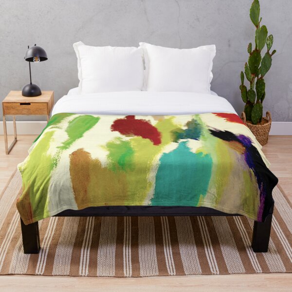 Item preview, Colorful Brushstrokes Abstract designed and sold by Randall Bennett.