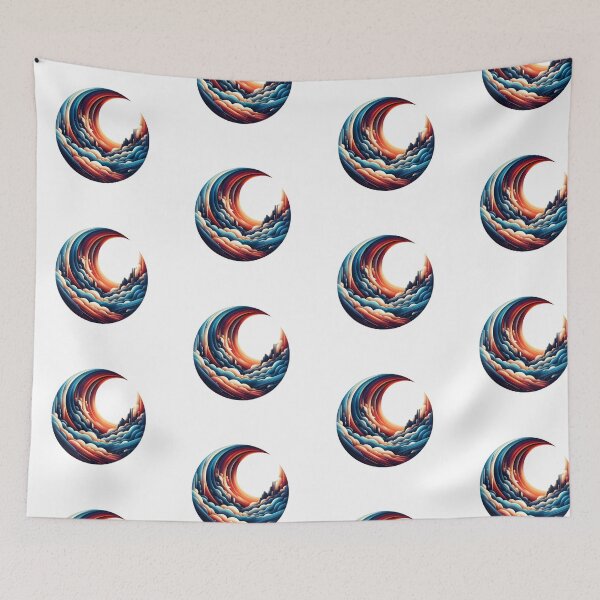 Item preview, Sun wave - CosmicDreamscapes Collection designed and sold by PixeLoomshop.