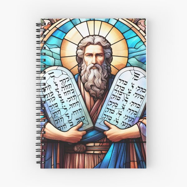Item preview, Moses and the 10 Commandments designed and sold by ClassicRetroism.