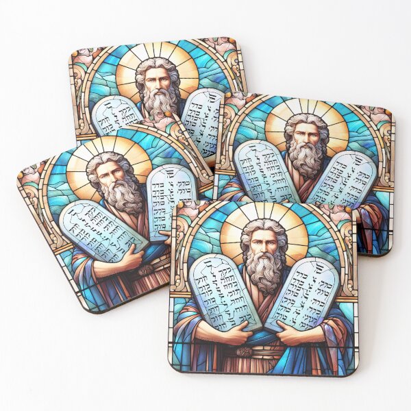 Item preview, Moses and the 10 Commandments designed and sold by ClassicRetroism.
