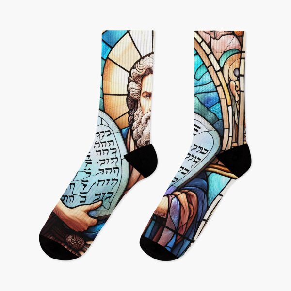 Item preview, Moses and the 10 Commandments designed and sold by ClassicRetroism.