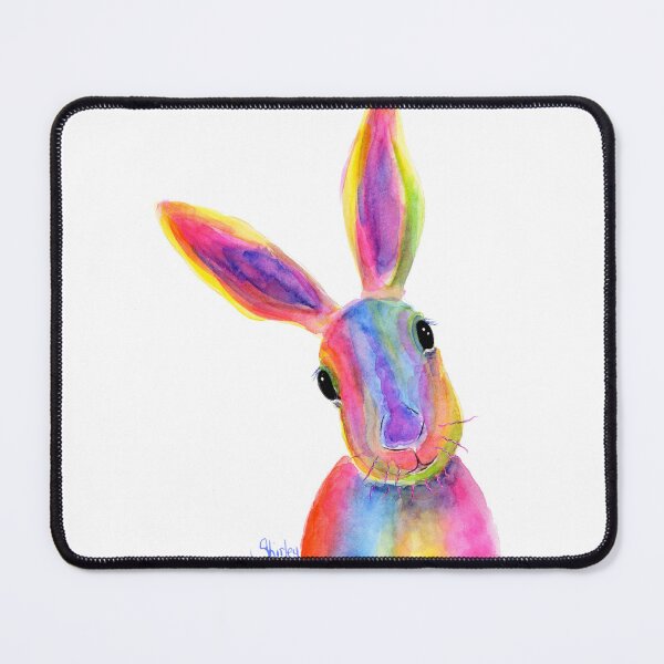 Aperçu de l'œuvre Lièvre Lapin IMPRESSIONS 'Z' par Shirley MacArthur créée et vendue par Shirley MacArthur Art.