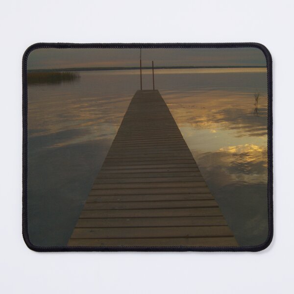 Item preview, Boat Dock at Lac Ste. Anne designed and sold by borealnymph.