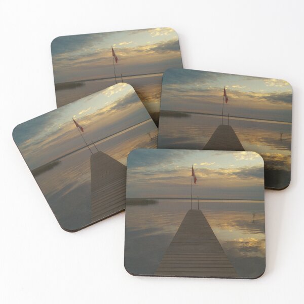 Item preview, Boat Dock at Lac Ste. Anne designed and sold by borealnymph.