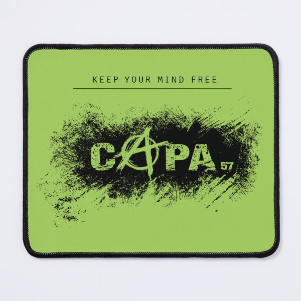 Item preview, Keep your head clear! Anarchy symbol color green designed and sold by Raduna.
