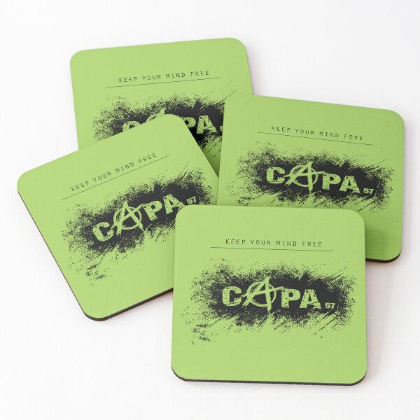 Item preview, Keep your head clear! Anarchy symbol color green designed and sold by Raduna.