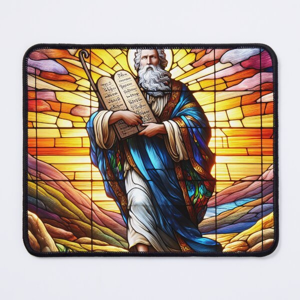 Item preview, Moses and the 10 Commandments designed and sold by ClassicRetroism.