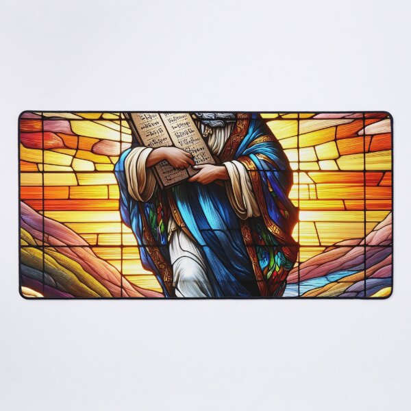 Item preview, Moses and the 10 Commandments designed and sold by ClassicRetroism.