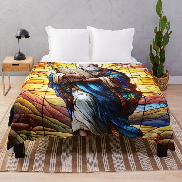 Item preview, Moses and the 10 Commandments designed and sold by ClassicRetroism.