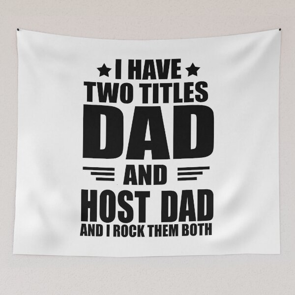 Item preview, I have two titles Dad and host dad proud profession funny job joke designed and sold by Alexaltay.