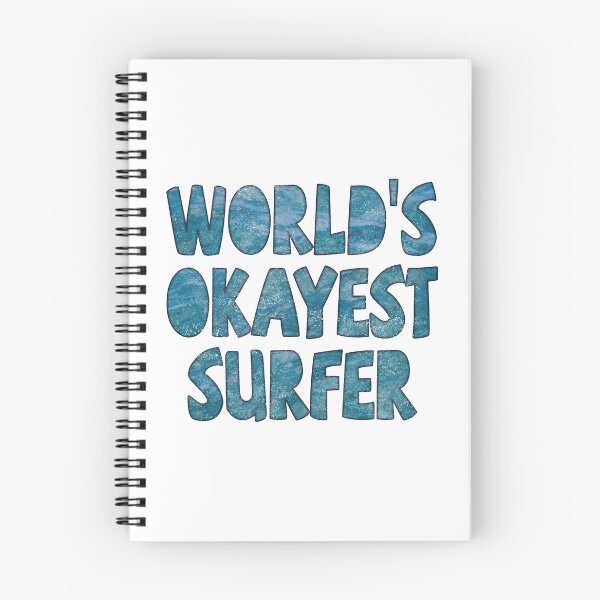 Item preview, World’s okayest surfer designed and sold by Line2Rhyme.