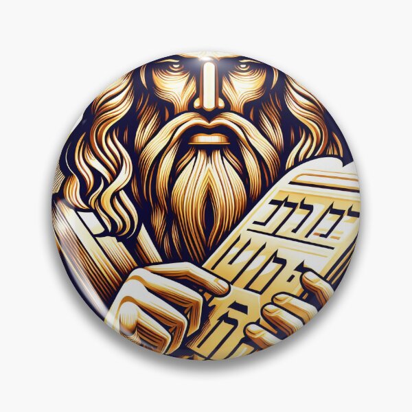 Item preview, Moses and the 10 Commandments designed and sold by ClassicRetroism.