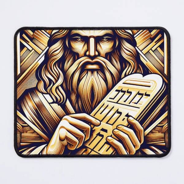 Item preview, Moses and the 10 Commandments designed and sold by ClassicRetroism.