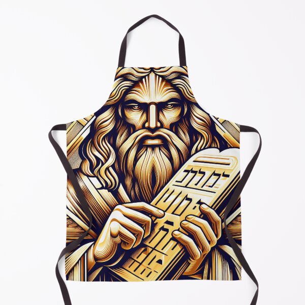 Item preview, Moses and the 10 Commandments designed and sold by ClassicRetroism.