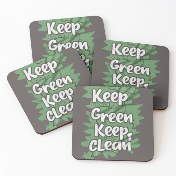 Item preview, Keep green keep clean designed and sold by nwb050.