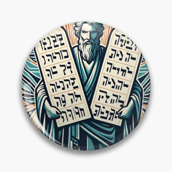 Item preview, Moses and the 10 Commandments designed and sold by ClassicRetroism.