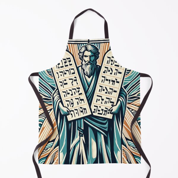 Item preview, Moses and the 10 Commandments designed and sold by ClassicRetroism.