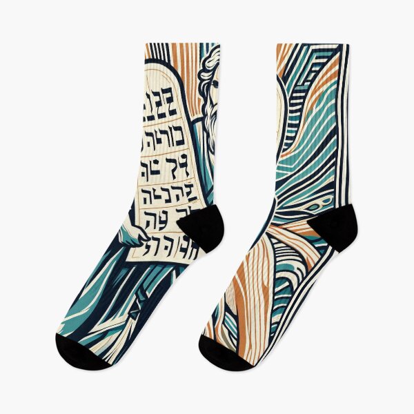 Item preview, Moses and the 10 Commandments designed and sold by ClassicRetroism.