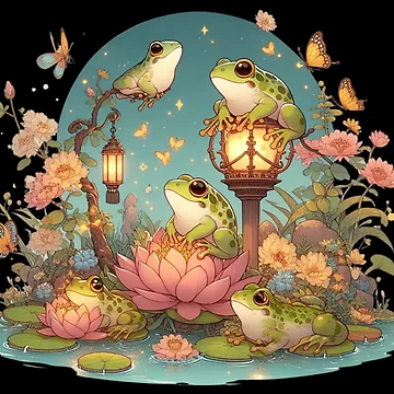 Artwork thumbnail, Frog by Azrora