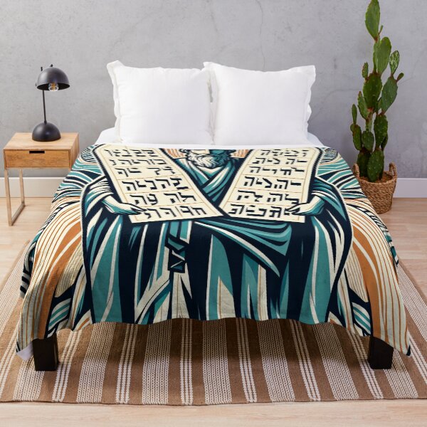 Item preview, Moses and the 10 Commandments designed and sold by ClassicRetroism.