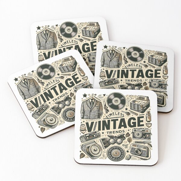 Artikelvorschau, Vintage Vibes entworfen und verkauft von TextileTrove.