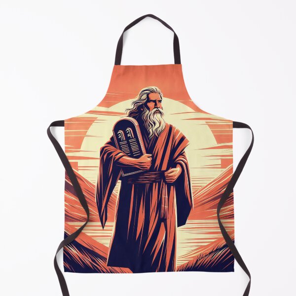 Item preview, Moses and the 10 Commandments designed and sold by ClassicRetroism.