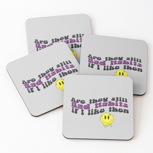 Item preview, Bad Habits designed and sold by saltyseacow.
