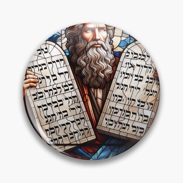 Item preview, Moses and the 10 Commandments designed and sold by ClassicRetroism.