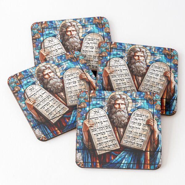 Item preview, Moses and the 10 Commandments designed and sold by ClassicRetroism.