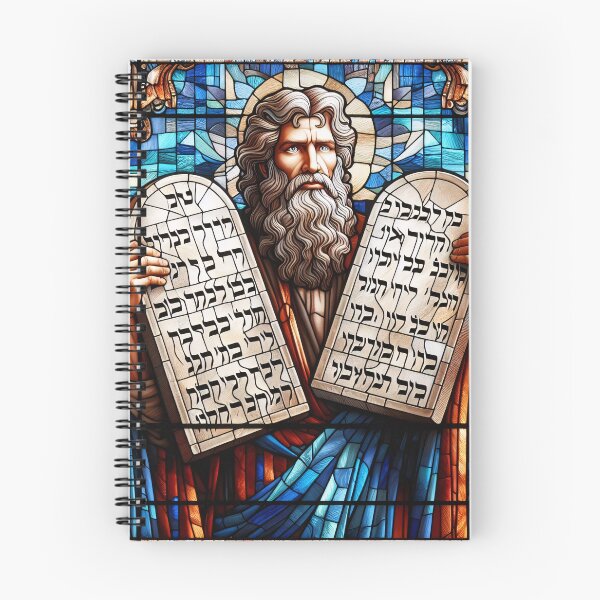 Item preview, Moses and the 10 Commandments designed and sold by ClassicRetroism.