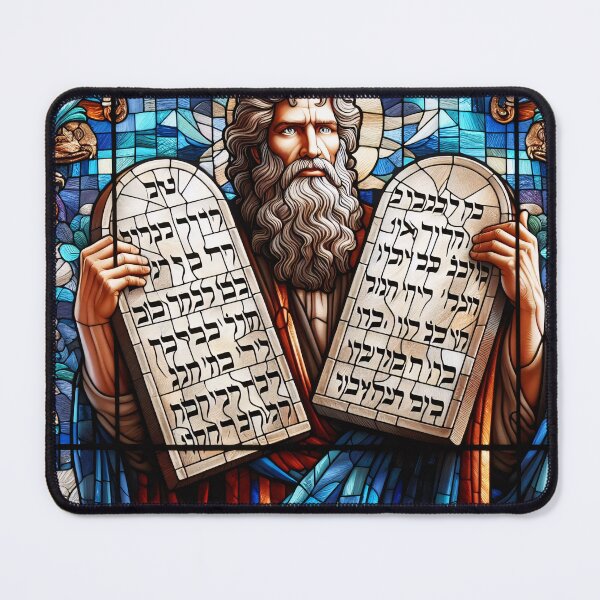 Item preview, Moses and the 10 Commandments designed and sold by ClassicRetroism.