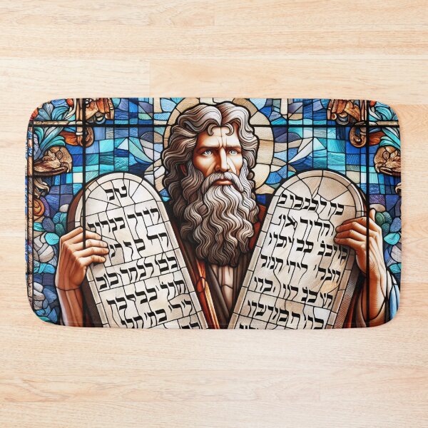 Item preview, Moses and the 10 Commandments designed and sold by ClassicRetroism.