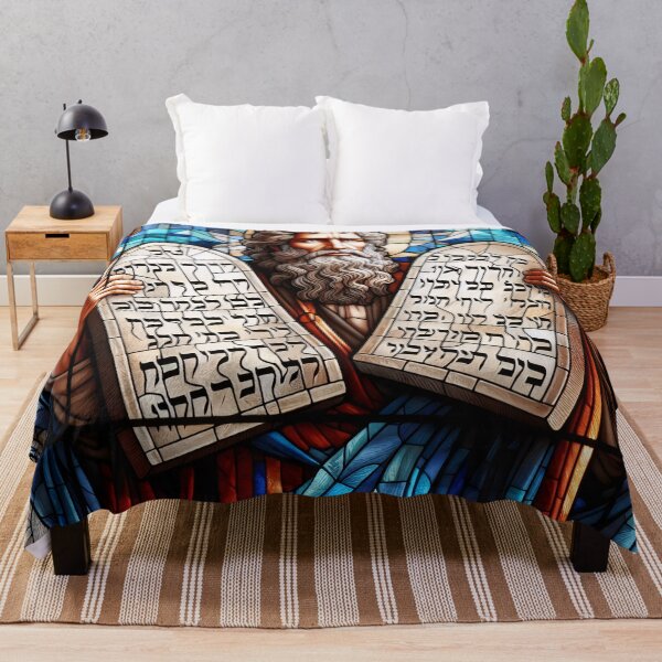 Item preview, Moses and the 10 Commandments designed and sold by ClassicRetroism.