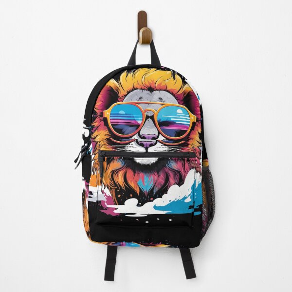 Item preview, Cool lion wearing sunglasses illustration designed and sold by NBSStore.