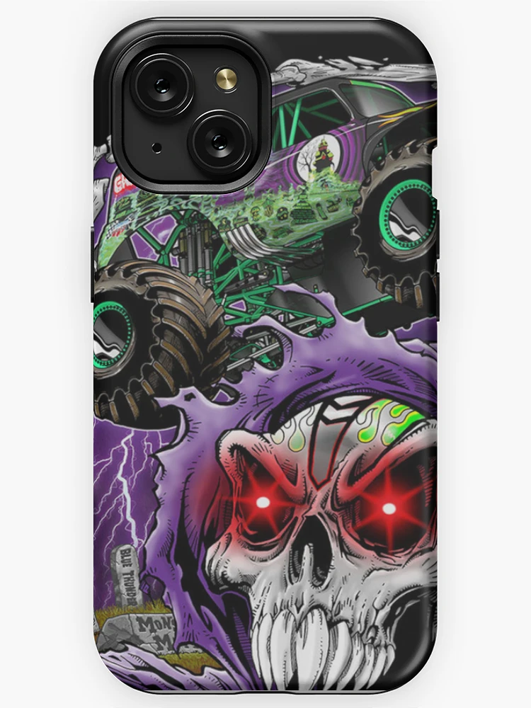 iPhone - MONSTER  Grave Digger Monster Truck Fan Art Men Boys & kids Toddler