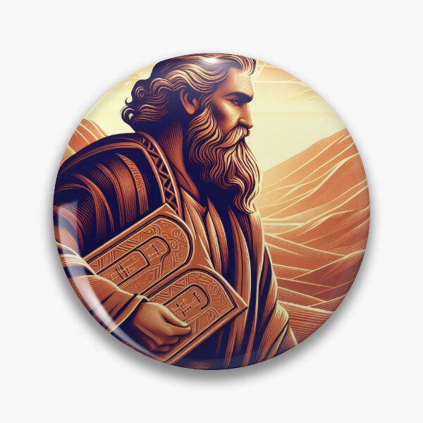 Item preview, Moses and the 10 Commandments designed and sold by ClassicRetroism.