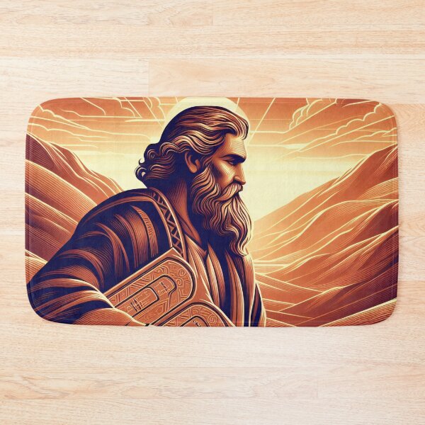Item preview, Moses and the 10 Commandments designed and sold by ClassicRetroism.