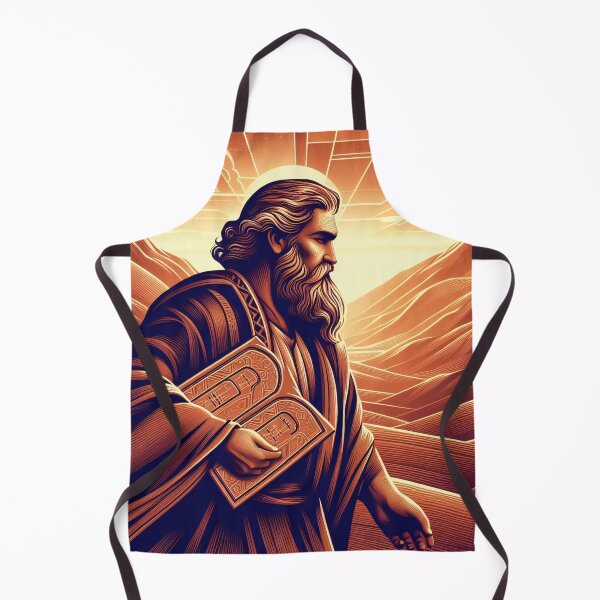 Item preview, Moses and the 10 Commandments designed and sold by ClassicRetroism.