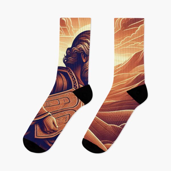 Item preview, Moses and the 10 Commandments designed and sold by ClassicRetroism.