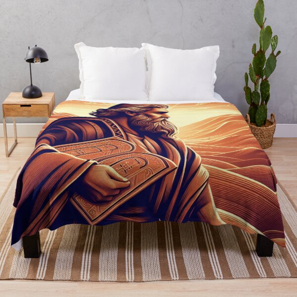 Item preview, Moses and the 10 Commandments designed and sold by ClassicRetroism.